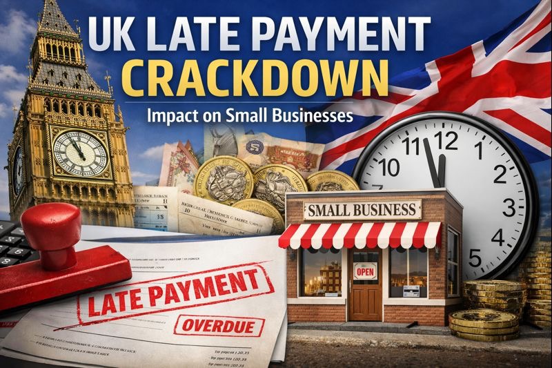 Late payment crackdown UK affecting small businesses and cashflow