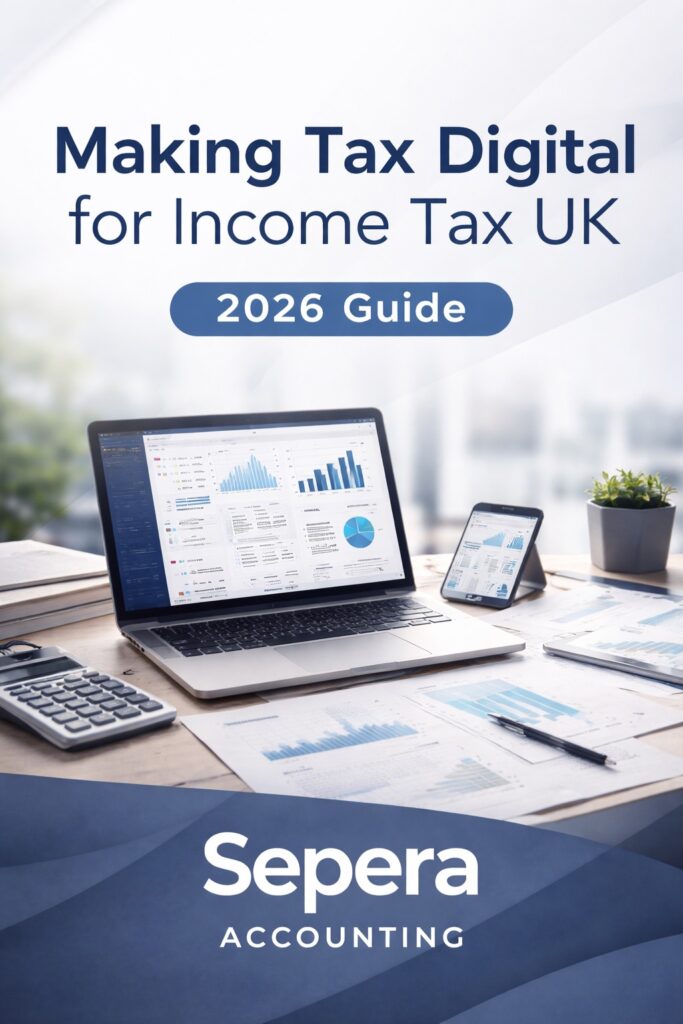 Making Tax Digital for Income Tax UK setup workspace